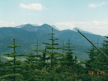 photo：天狗岳方面：茶臼山