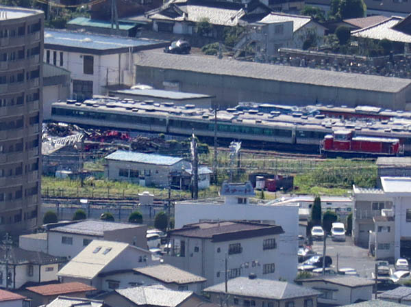 photo：JR長野C．解体線：地附山から
