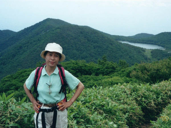 photo：遠くに大沼が見えてきた：赤城山