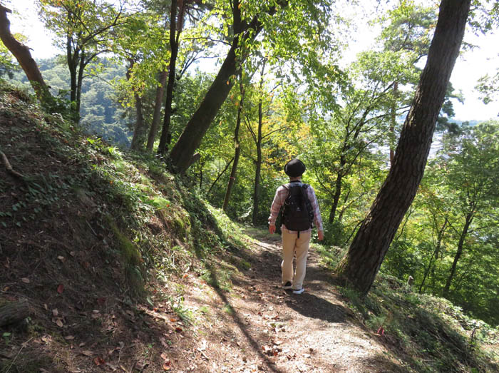 photo：下山は近道：臥竜山