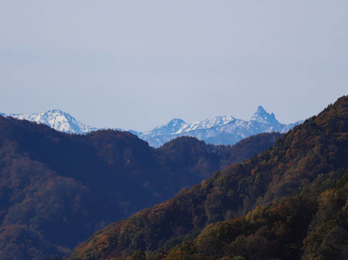 槍ヶ岳：戸隠高原から