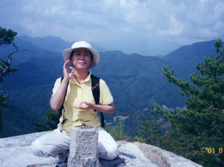 photo：三角点：羅漢寺山