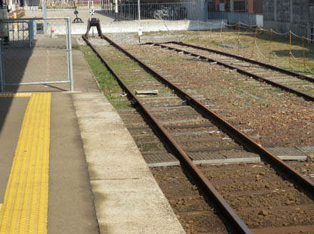 photo：氷見駅は終点の駅