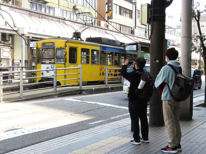 photo：高岡の路面電車「万葉線」