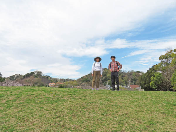 photo：逗子運動公園から出発：二子山