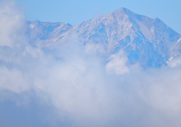 写真・北アルプス白馬鑓ヶ岳