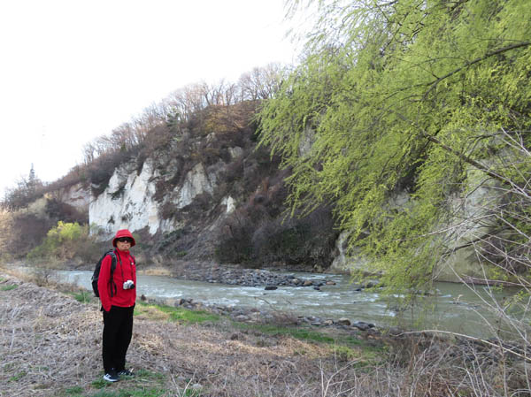 水量が多い裾花川