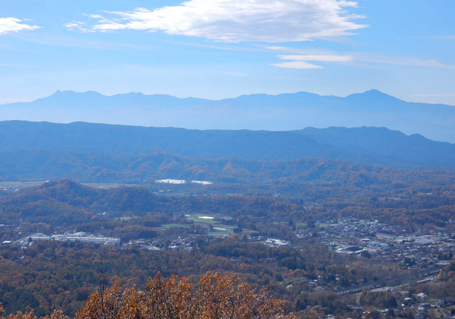 写真・蓼科山と八ヶ岳連峰