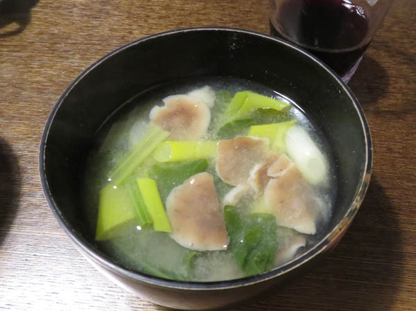 エセオリミキの味噌汁：地附山