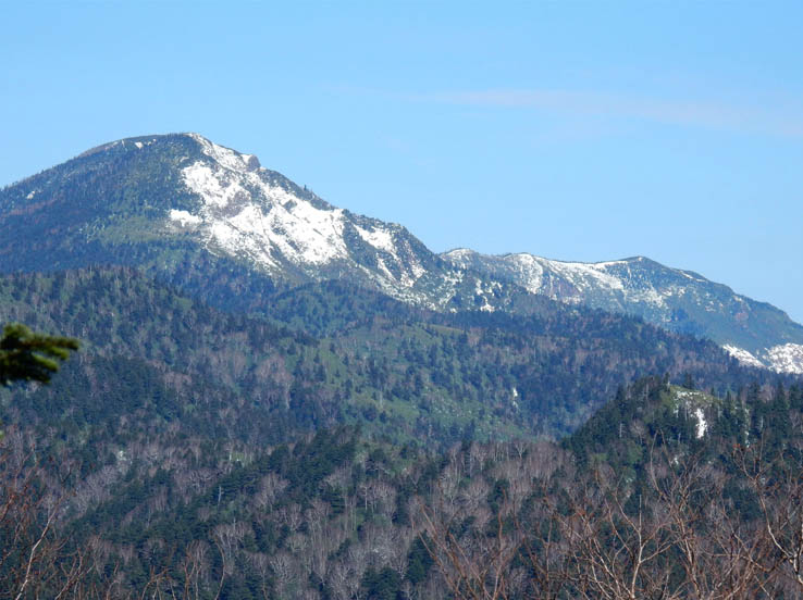 写真12鉢山登山道から岩菅山