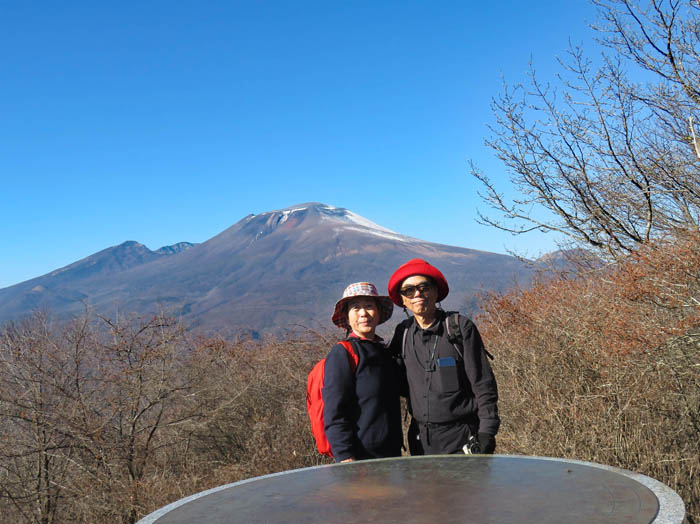 photo：離山の山頂で