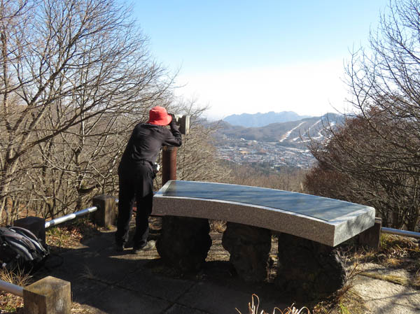 photo：展望台で：離山