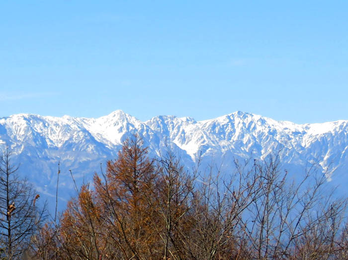 写真9山頂より白馬三山