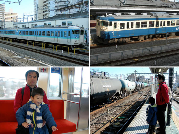 photo：115系長野色,スカ色など：高尾山