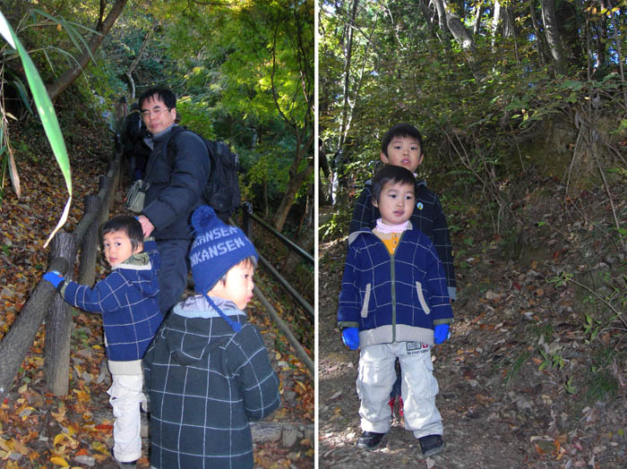 photo：お山は面白いね：高尾山