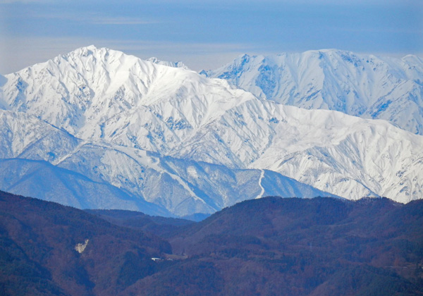 写真・唐松岳と八方尾根