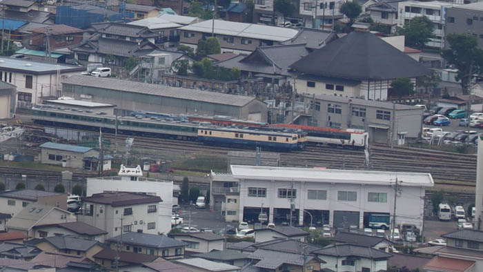 JR長野車両C：地附山から