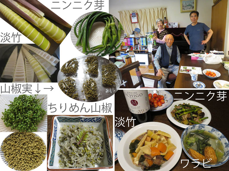 photo：山の話と自然の恵み：我が家