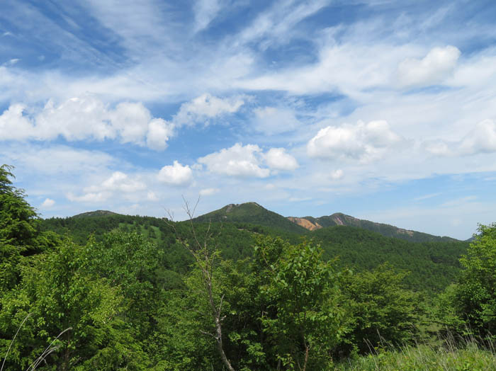 photo：篭の登山、水の塔山：三方ヶ峰外輪山