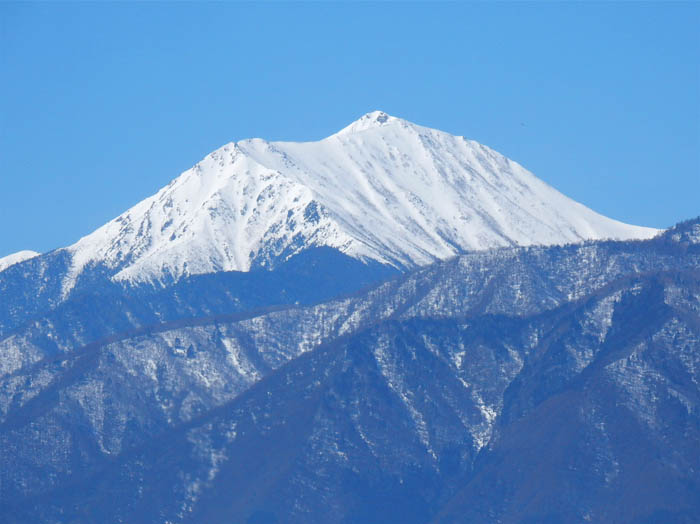 写真11常念岳が近い