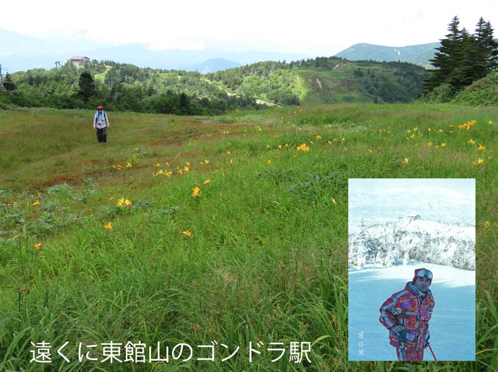 photo：ゴンドラ山頂駅・冬はスキー：志賀高原