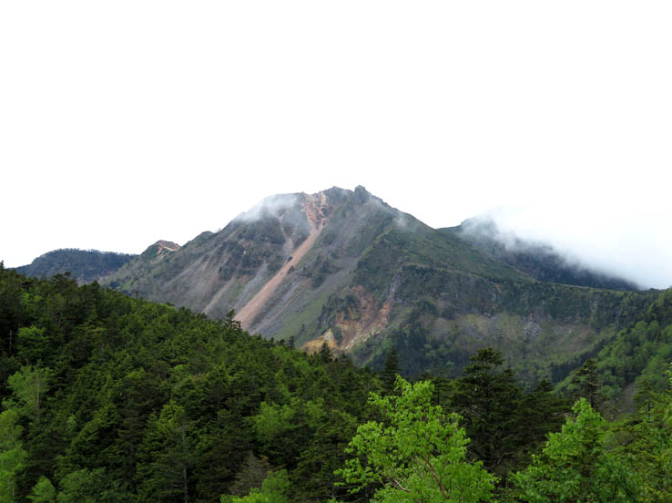 写真23にゅう山頂から天狗岳