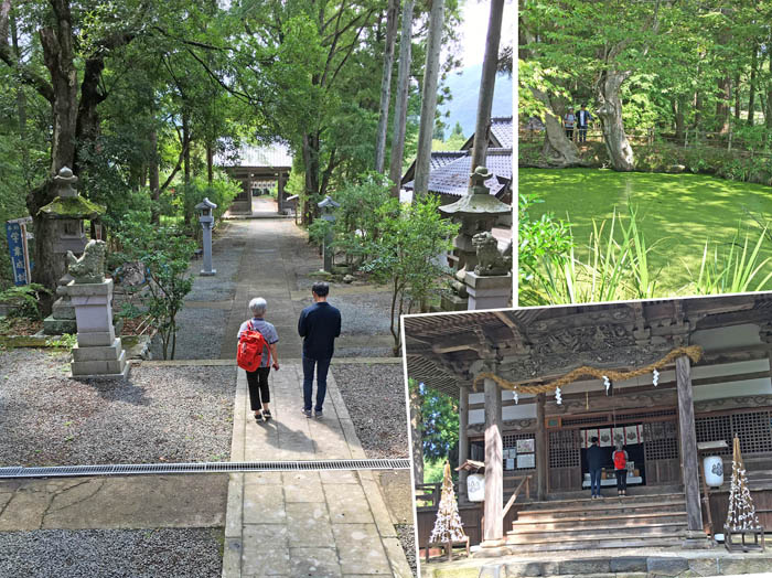 photo：お参り：皆神山