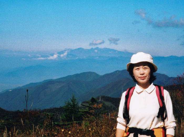 photo：山頂から八ヶ岳も見えた：三ツ峠山