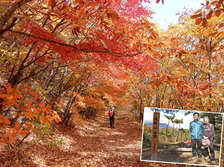 photo11紅葉の道：地附山
