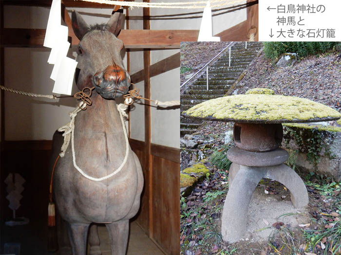 photo4神馬と石灯籠