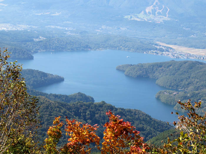 photo14大明神岳から見下ろす野尻湖