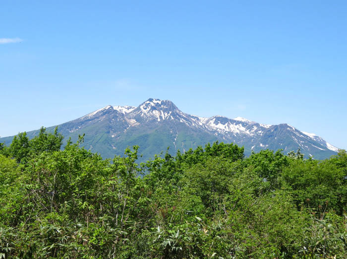 photo15袴岳山頂から見る妙高山：袴岳