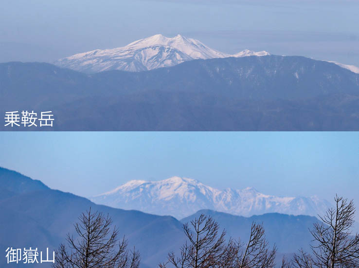 photo：乗鞍岳　御嶽山：守屋山から
