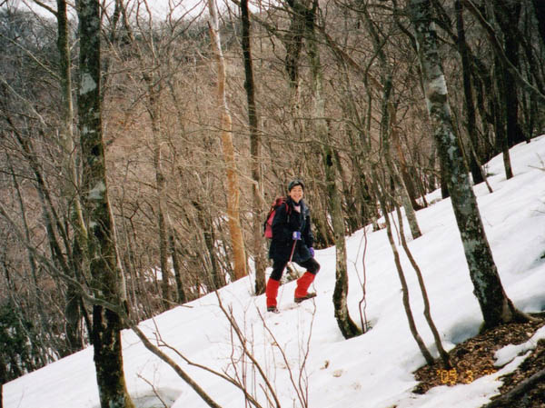 photo：雪の斜面：越前岳