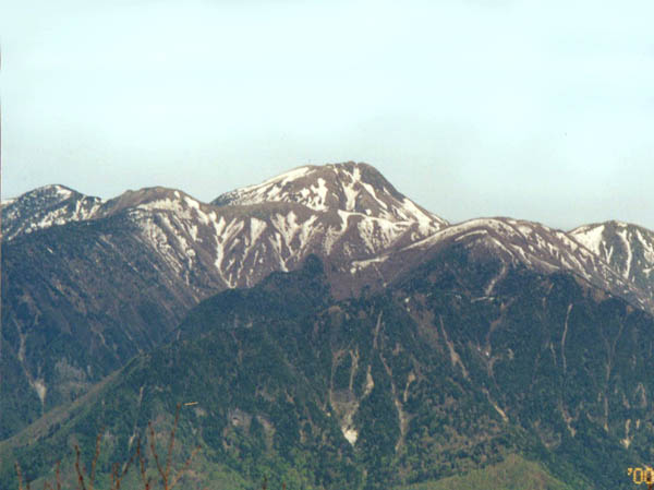 photo：13日光白根山：男体山