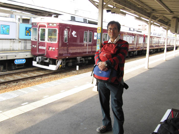 16阪急電車に乗って