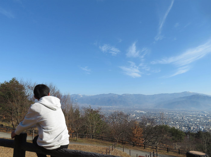 photo：すじ雲：地附山