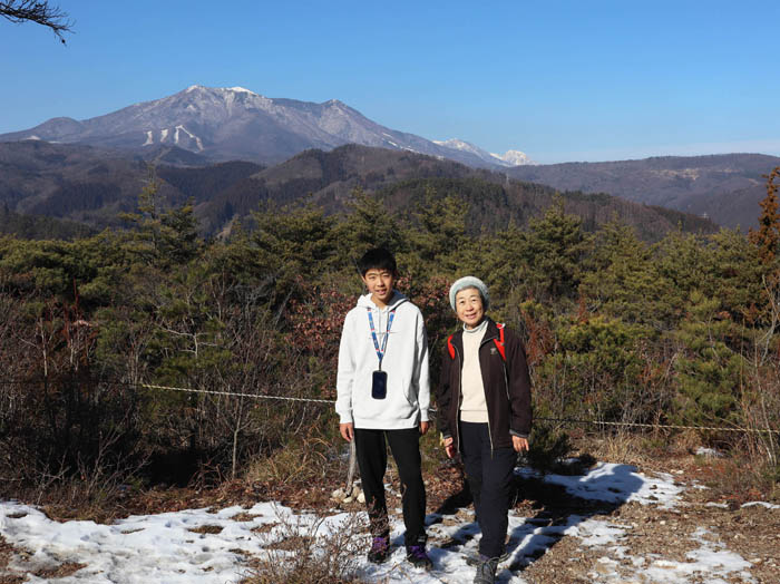 photo：山頂から：地附山
