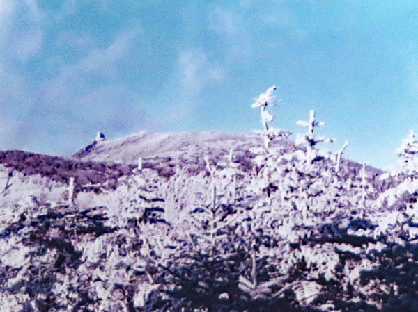 photo：鉄山から金峰山を振り返る