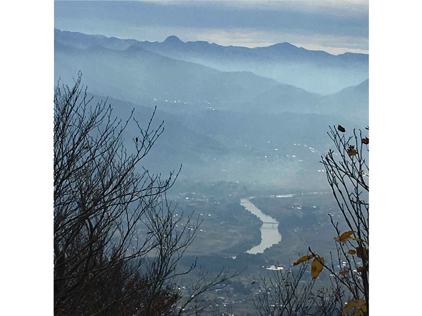 写真・晩秋の千曲川