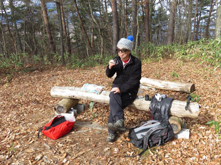 photo：陽だまり気持ちいいね：三登山