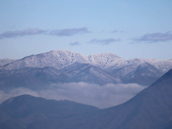 野沢温泉・毛無山方面：髻山から