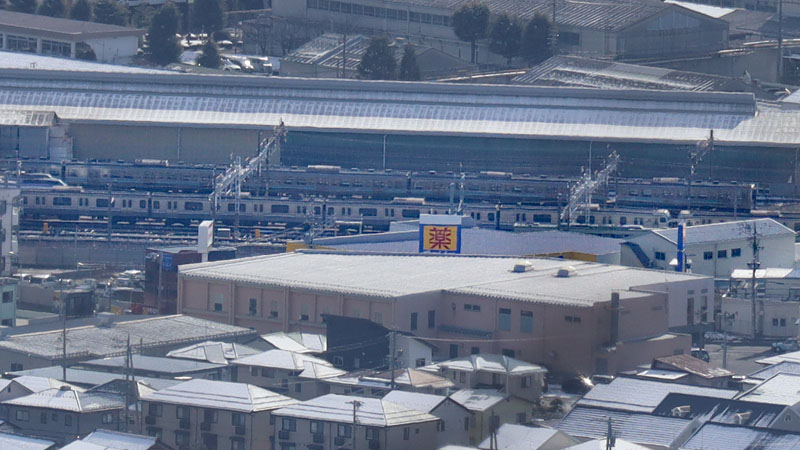 E217系：地附山から