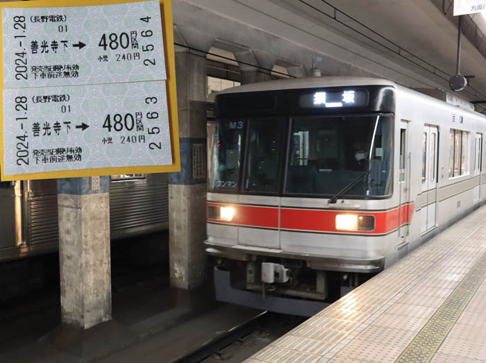 photo：善光寺下駅