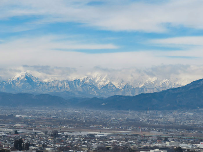 photo：北アルプス北部：臥竜山から