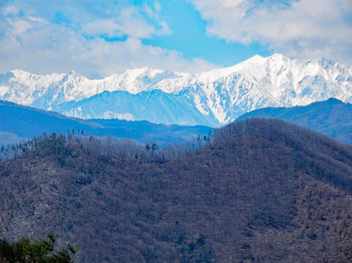 photo北アルプスが見える