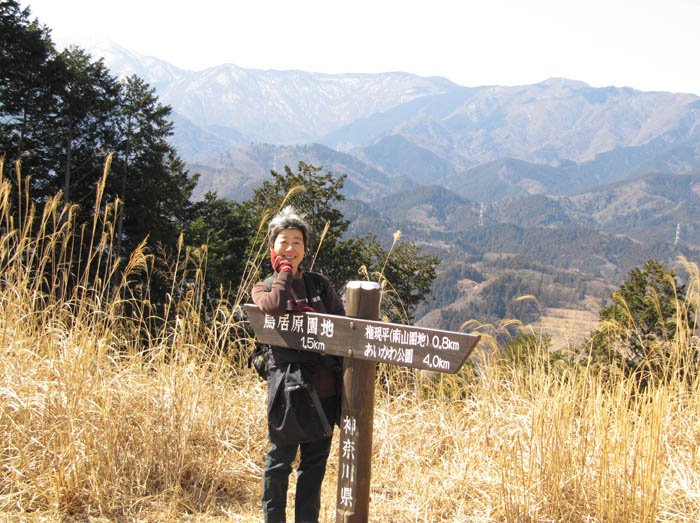 photo：眺めを楽しみながら：南山