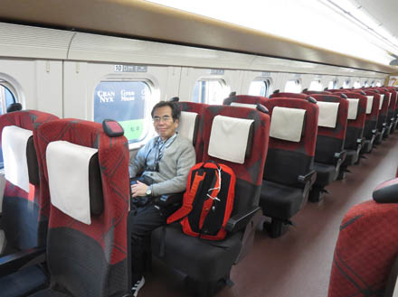 photo：北陸新幹線車内