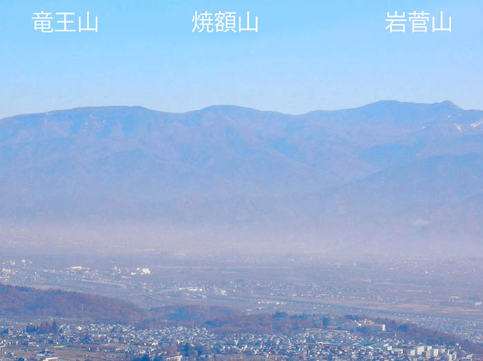 photo1長野市から見る焼額山