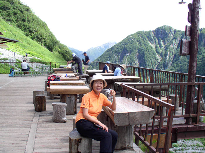 photo24涸沢小屋で